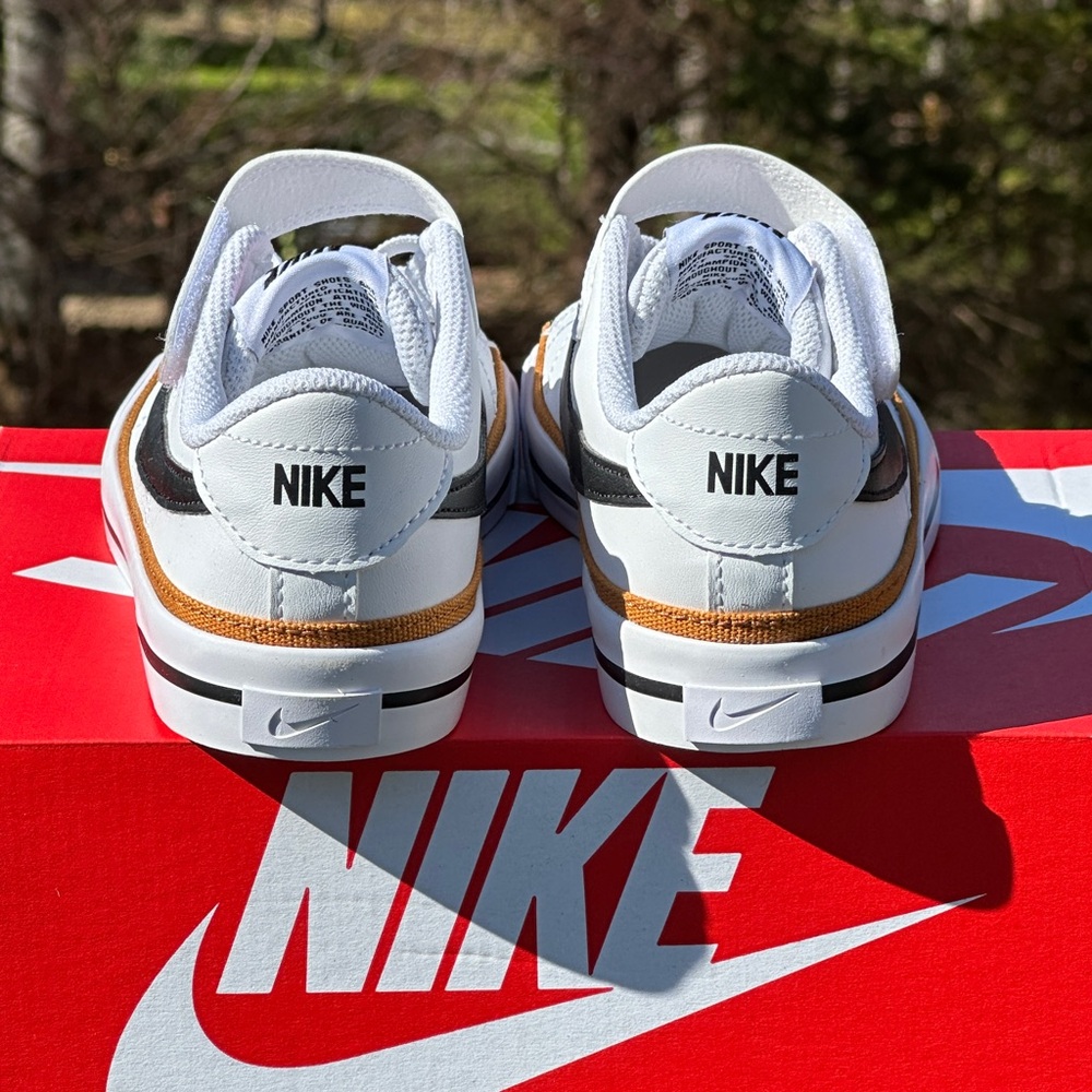 Nike Unisex Toddler Court Legacy Low White Casual Sneaker Youth 1Y 2Y 3Y NEW - Picture 5 of 11
